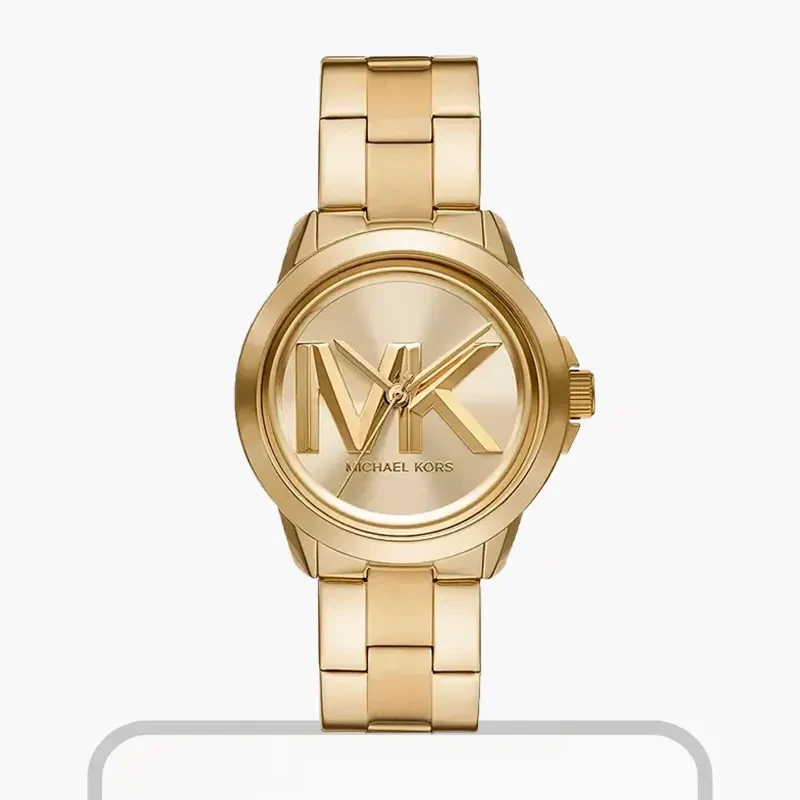 Michael Kors(MK) Brynn Gold Dial Gold-tone Ladies Watch- MK7317